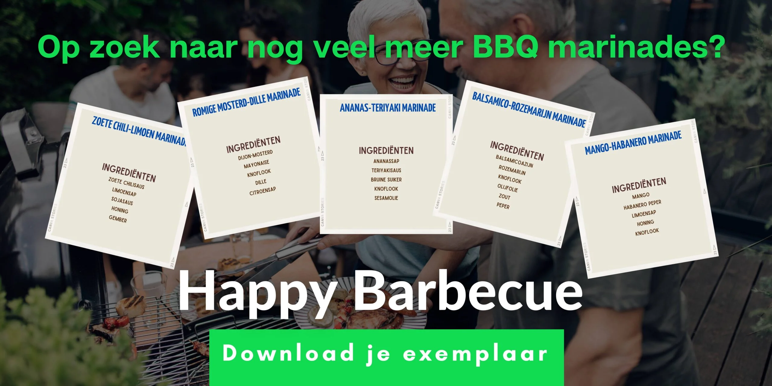 heerlijke barbecue marinades