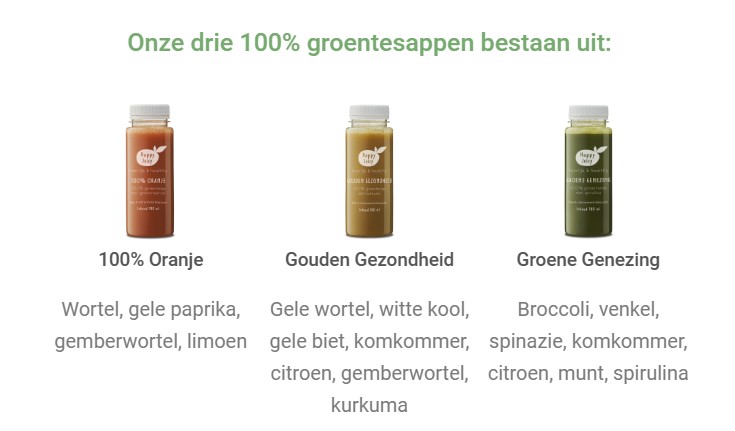 sapjes van happy juicy