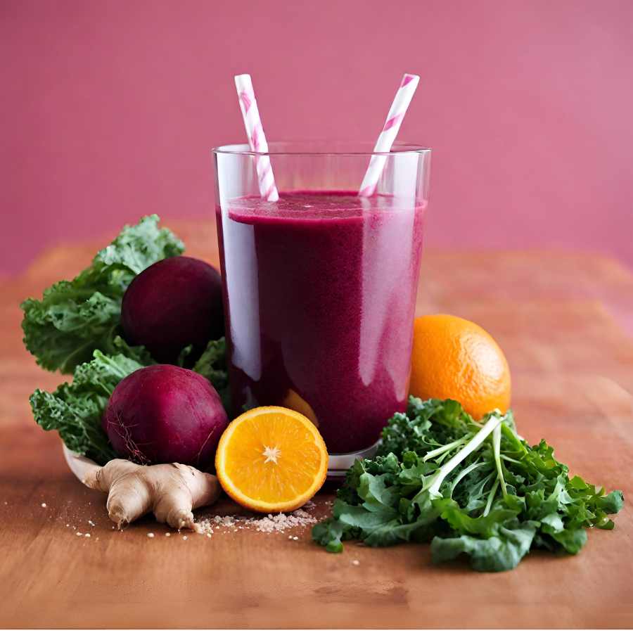 Smoothies met gember om buikvet te verbranden