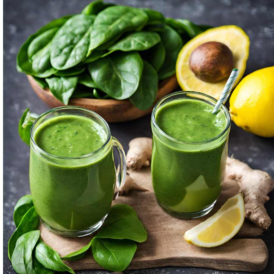 Smoothies met gember om buikvet te verbranden