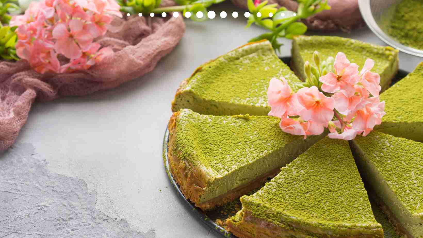 recept matcha cheesecake