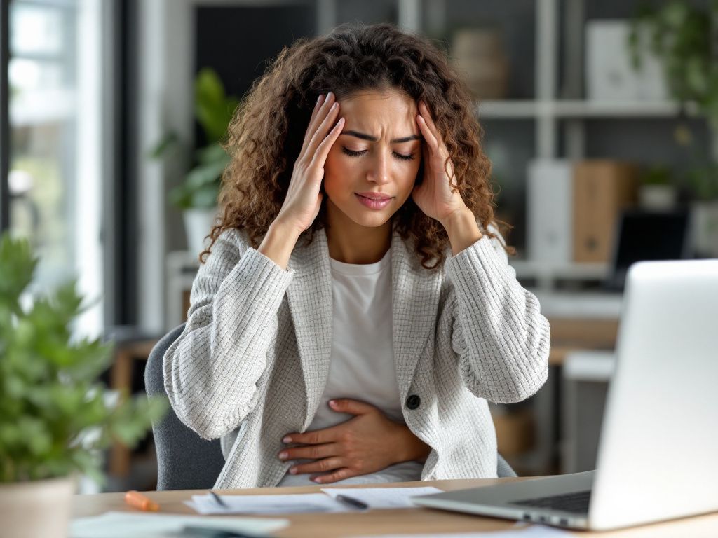 stress en buikpijn``